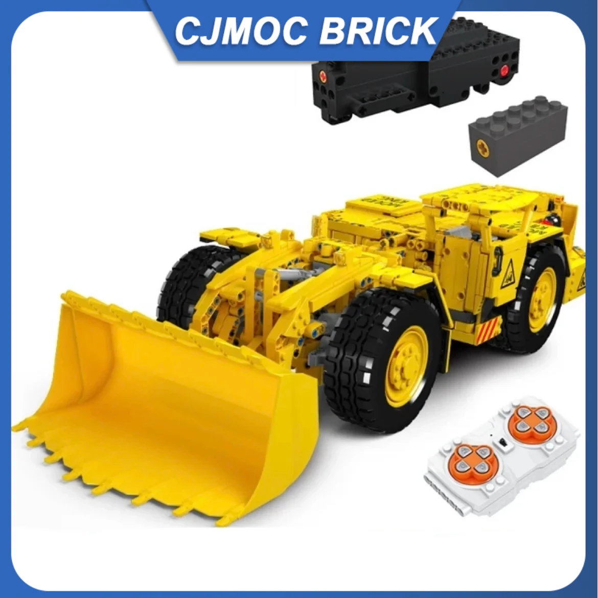 

Mould King 17056 Technical Remote Control Mine Load Haul Dump Loader R3000h Building Blocks Truck Model Toy Kids Christmas Gifts