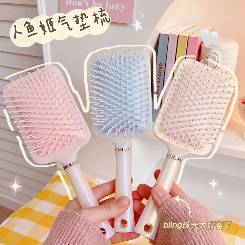 

Anti Static Airbag Massage Comb Scalp Care Female Fluffy Curling Air Cushion Comb Multi-use Fashion Hairdressing Styling Comb