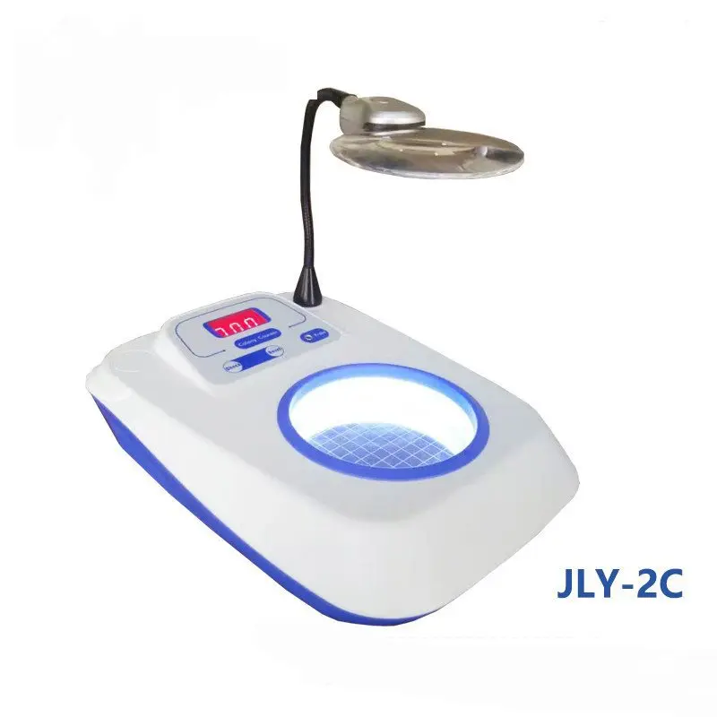 Instrument voice count, colony counter, semi-automatic colony detection instrument