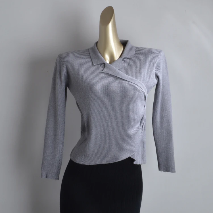 خريف شتاء جديد Sle غير النظامية الصليب V-ne محبوك قاعدة irt المرأة Ele الخصر حزام التخسيس ملابس داخلية