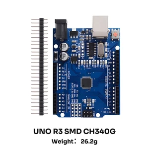 Tấm phát triển Uno R3, Atmega16u2, UNO + WiFi, Mega328p Chip, CH340G cho Arduino, Wamos ESP8266, Cán bộ 12 Bán hàng chính Atmega Arduino - 1