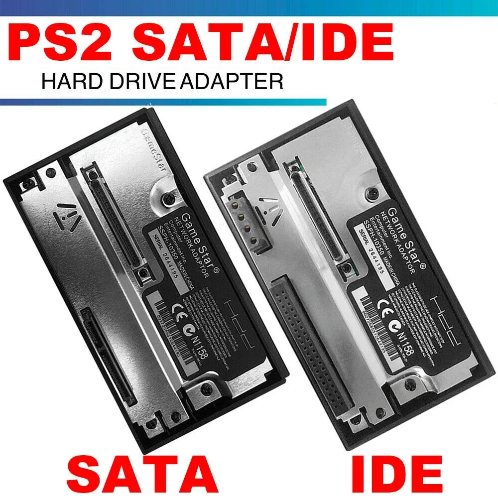 SATA/IDE Network Card for PS2 Game Console 2.5/3.5 inch SATA Socket HDD Adapter SATA IDE HDD Connecter for PS2 Playstation 2