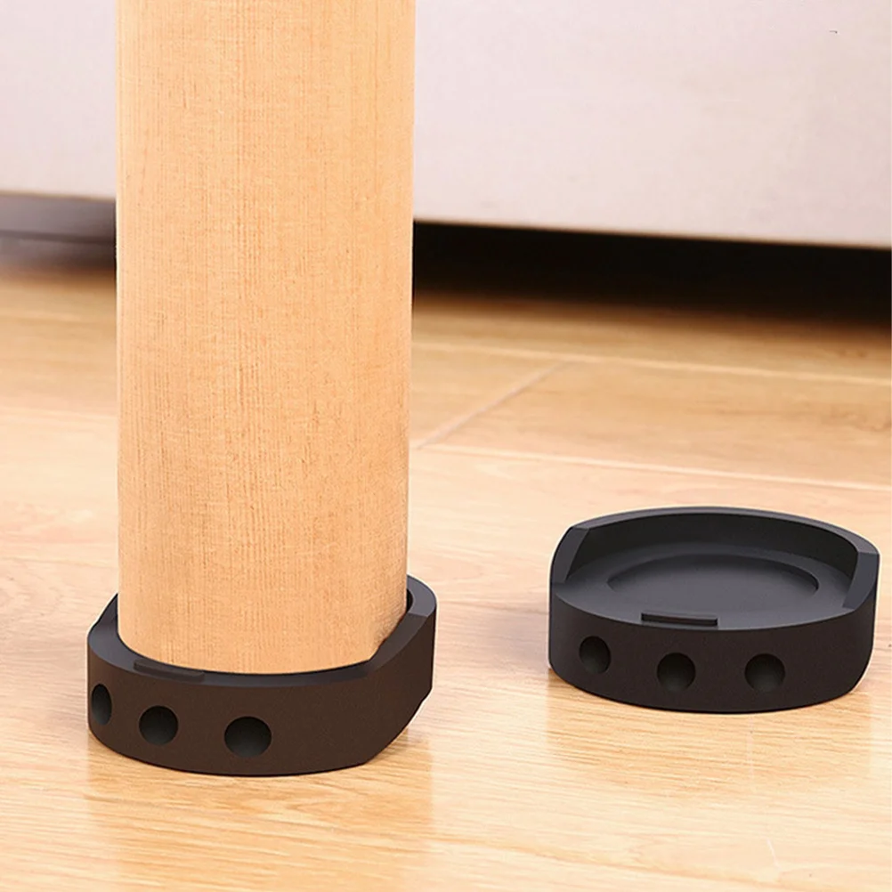 

4Pcs Washing Machine Anti Vibration Pads Furniture Risers Non Slip Feet Stabilizer Shock Absorbing Mats for Washer Dryer Bed