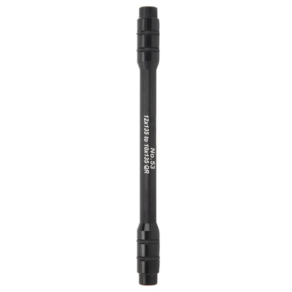 Durable 12mm to 10mm Thru Axle Skewer Black 135/142/148mm Axle Conversion Aluminium Alloy Quick Release Adapter Bike Maintenance