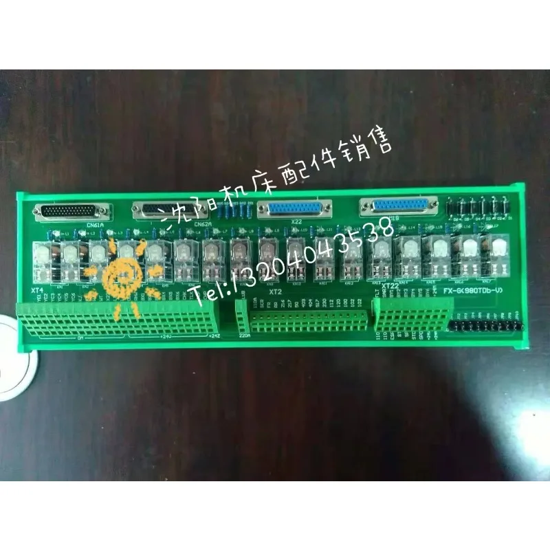Shenyang CNC machine tool relay module FX-G (980TDb-V) terminal block circuit board circuit board