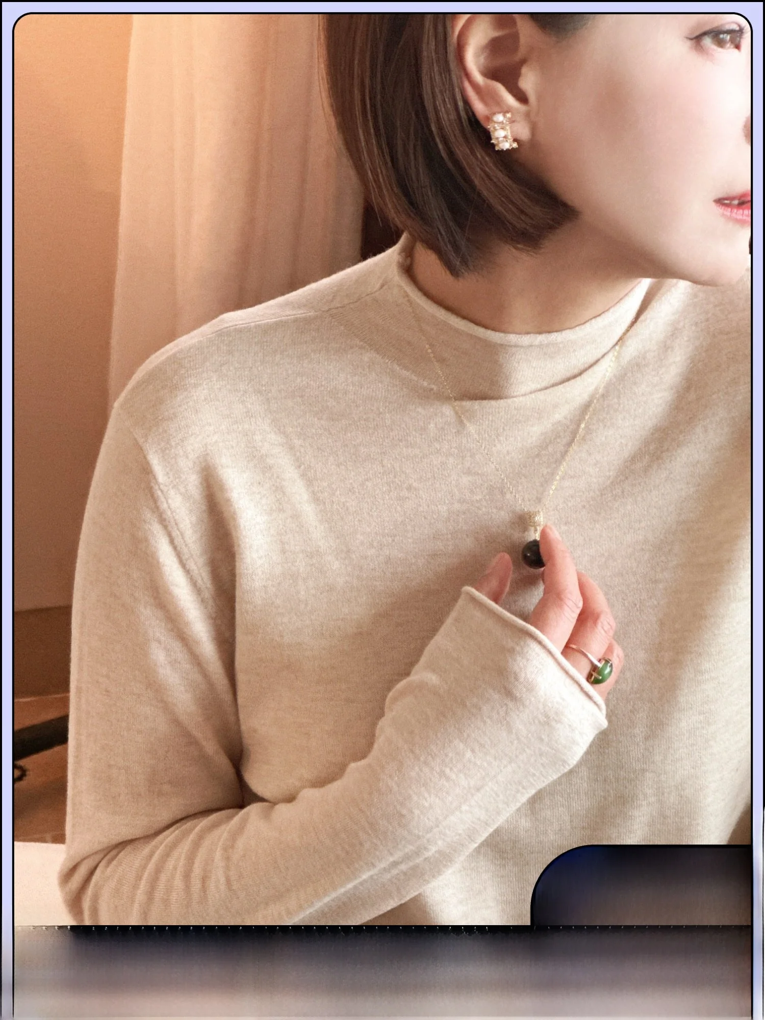 Women's Woolen Thin… - image