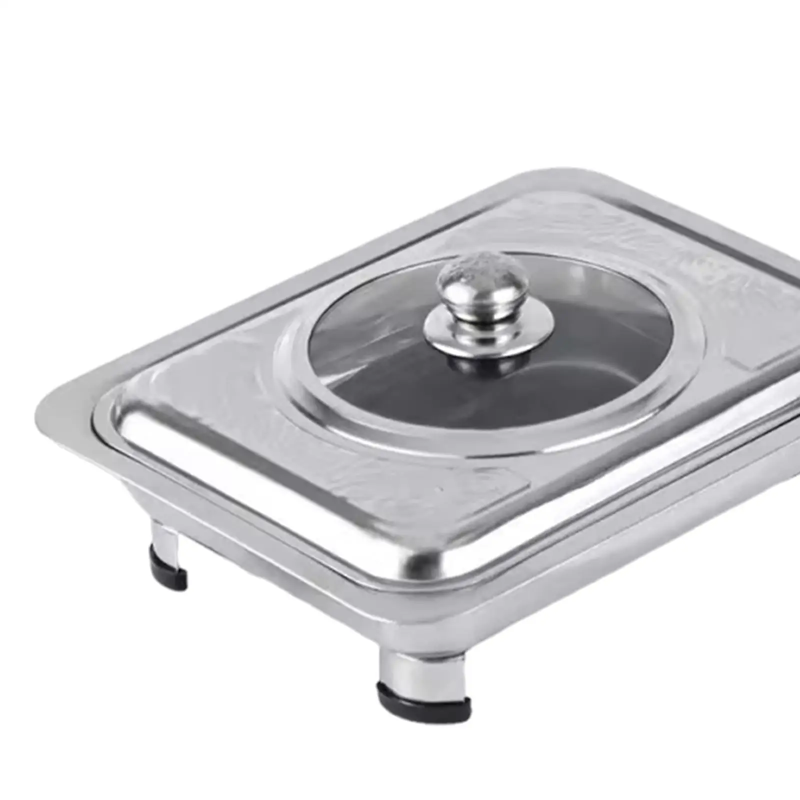 Натиральная тарелка, металл, съемные ножки с крышкой, сервер буфеты, поднос для подогрева для пикника, развлекательного кейтеринга, мероприятий, банкета в отеле