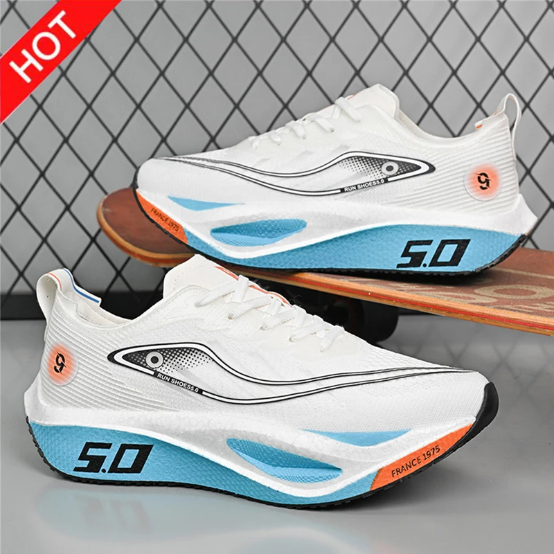 

New Sports Shoes for Men&Women, Running Sneakers, Carbon Plate, Male Marathon Racing, Shock-absorbing, Athletics Training Shoes