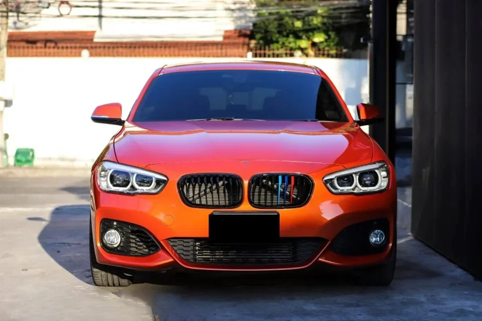 Xvip 1 Paar Front gitter für BMW 1er F20 F21 2013-2016 glänzend schwarzer Nieren grill Ersatz Racing Front stoßstangen gitter – Detail 21