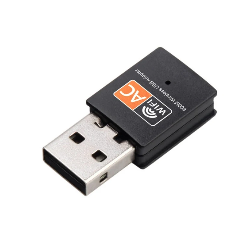 600 MBit/s drahtlose Netzwerk karte LAN-Karte WLAN-Signal Empfang drahtloser USB-Adapter drahtloser WLAN-Empfangs sender Dualband