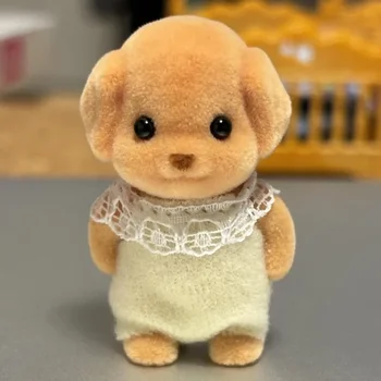 재고 숲 토끼 푸들 양 아기 동물 피규어 장난감 시리즈, 체중계 인형 집 미니어처 액세서리, 인형 축제 가족 선물