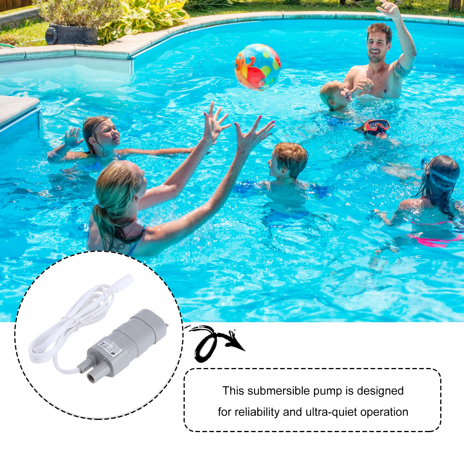 10L متر 12 فولت مضخة غاطسة المدمجة كفاءة منخفضة الضوضاء للبرك نوافير حوض السمك المياه العذبة خزان الأسماك مضخة مياه