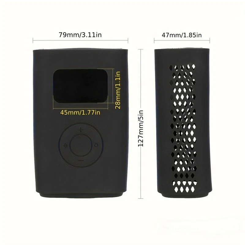 ABLL-Mijia Air Pump 2 حافظة من السيليكون لهاتف Xiaomi Mijia Air Pump 2 غطاء مضخة نفخ