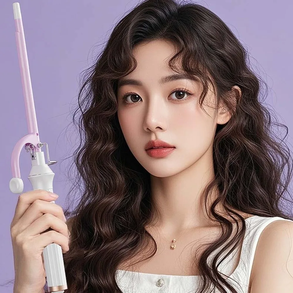 

9mm Small Diameter 9mm Curling Iron Low Energy Consumption Stable Temperature Extended Hair Straightener Quick Heating