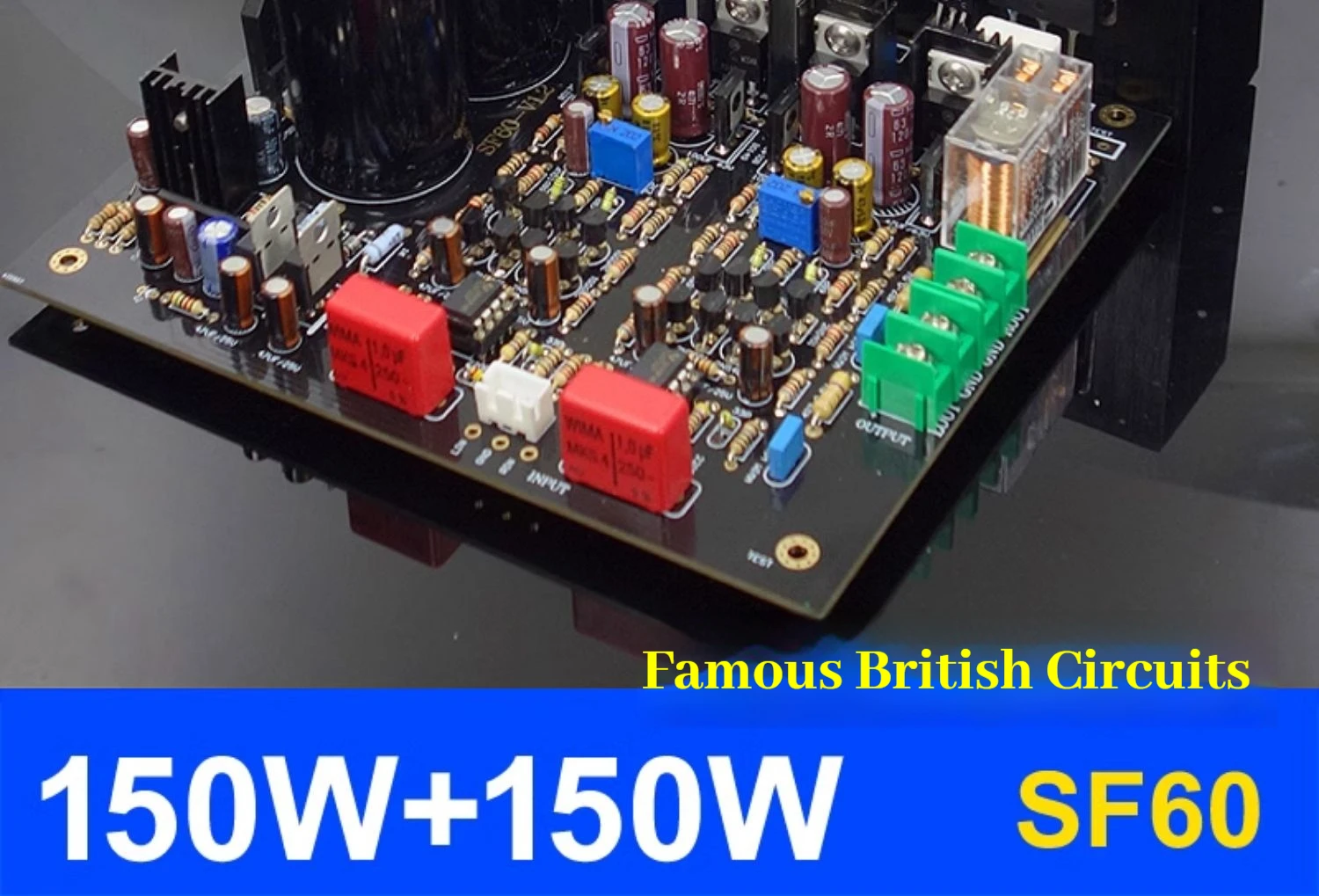 M4 Imitation British Sutton SF60 Kit Fever-Grade Amplifier Board Beautiful Sound Classic Super LM3886 TDA7293