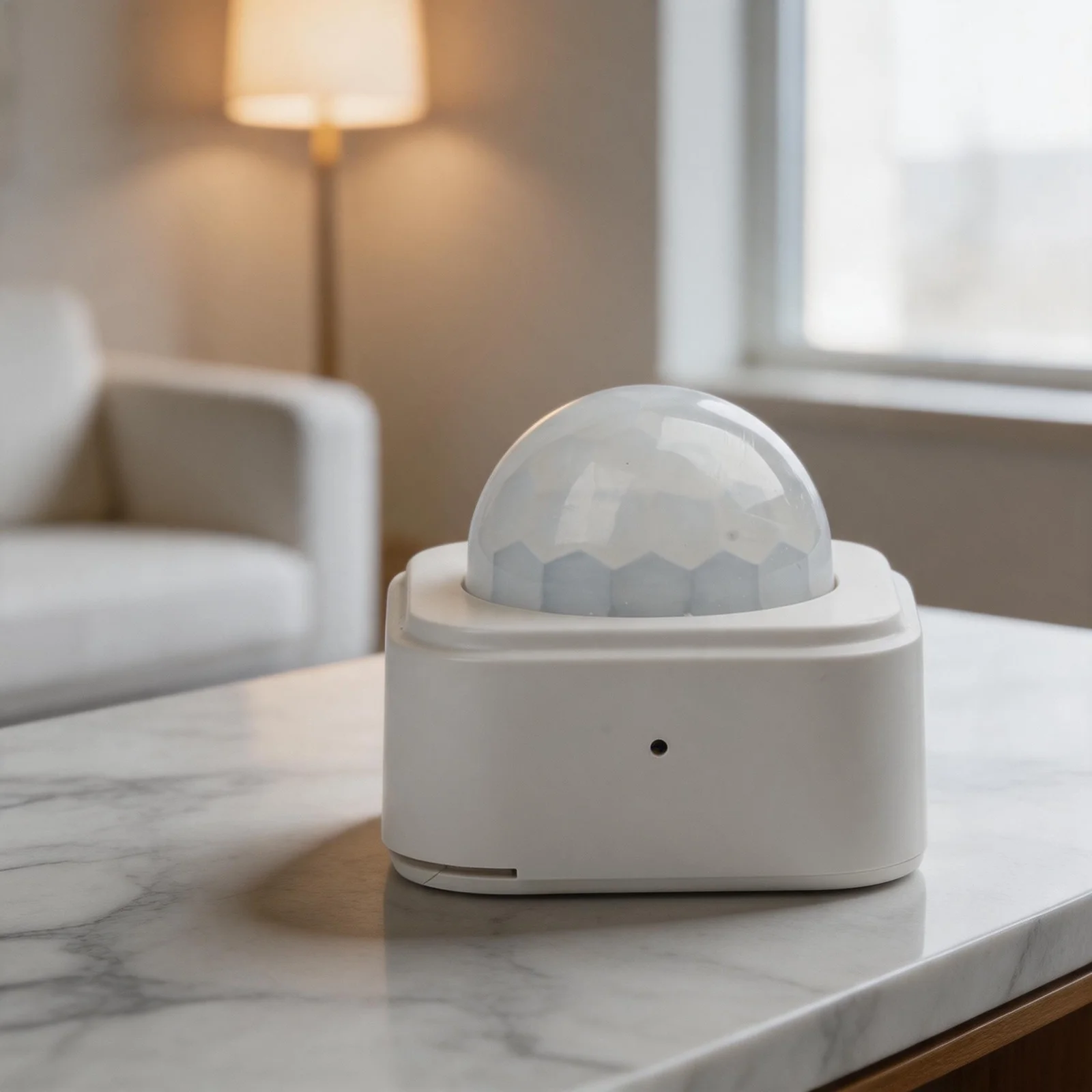Energy Efficient PIR Sensor for Zigbee with 120 Degree Infrared Detection and Easy Installation for Home Automation