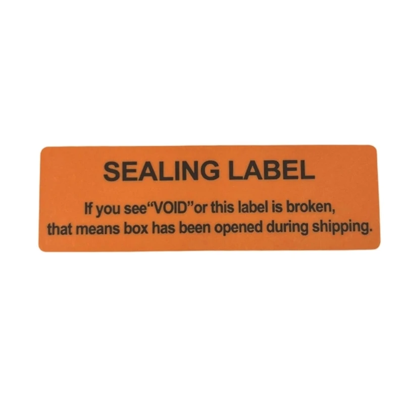  100Pcs Void Sticker With Permanent Adhesive For Valuable Goods Protections