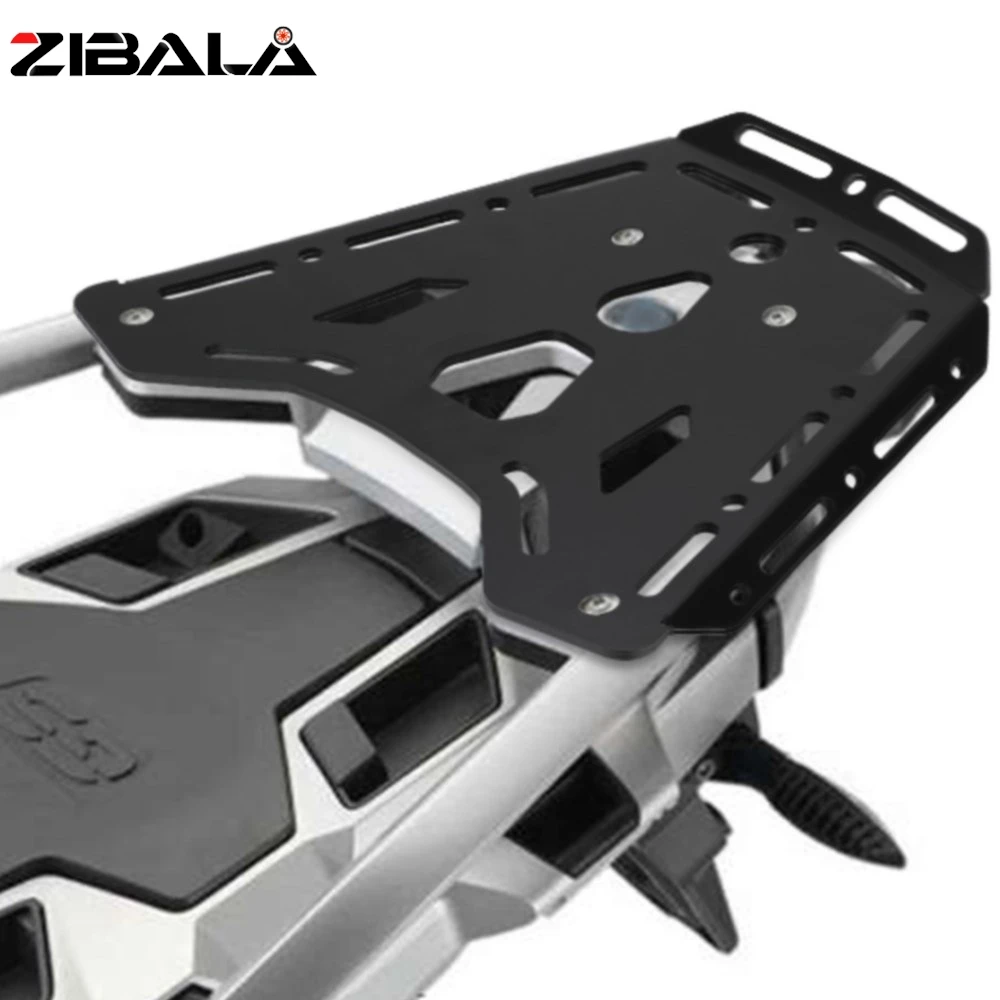 Rear Enlargement Rack Luggage Rails Support Shelf Case Holder Trunk Frame Plate Bracket For BMW R1200GS /GSA Adventure 2004-2013