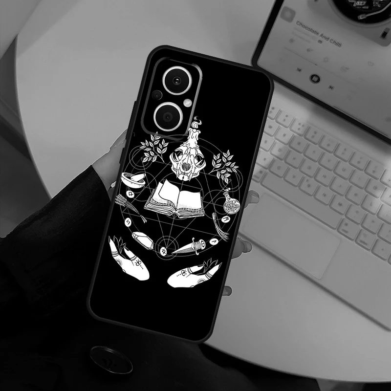 Witch Magic Funda For OPPO Reno 7 Lite Reno 8 6 5 4 Lite 8T 2Z 4Z 5Z Find X2 Lite X3 Neo X5 X6 Pro Case