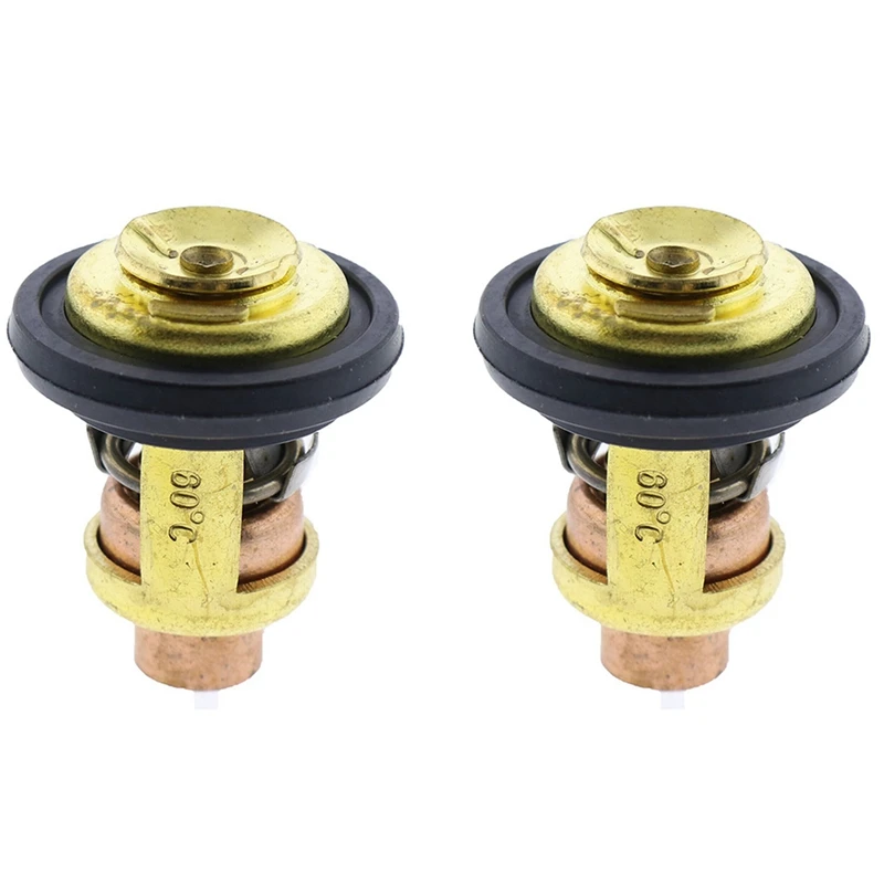 2X 19300-ZW9-003 19300-ZY3-023 19300ZY3023 19300ZW9003 Boat Motor Thermostat For -Honda Marine 8 9.9 15 - 225HP