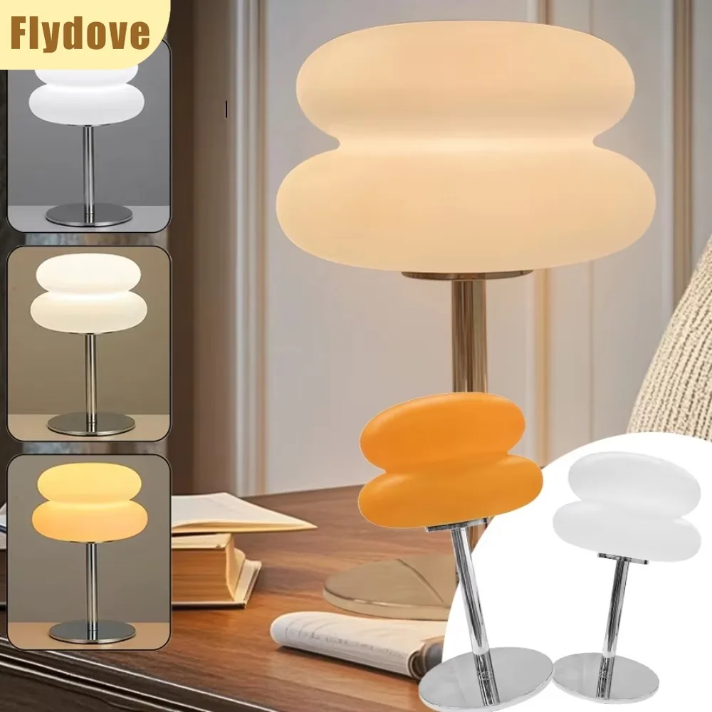 

Creative Burger Table Lamp Innovative Design Modern Style Advanced Interior Decoration Bedroom Desktop Bedhead LED Night Light