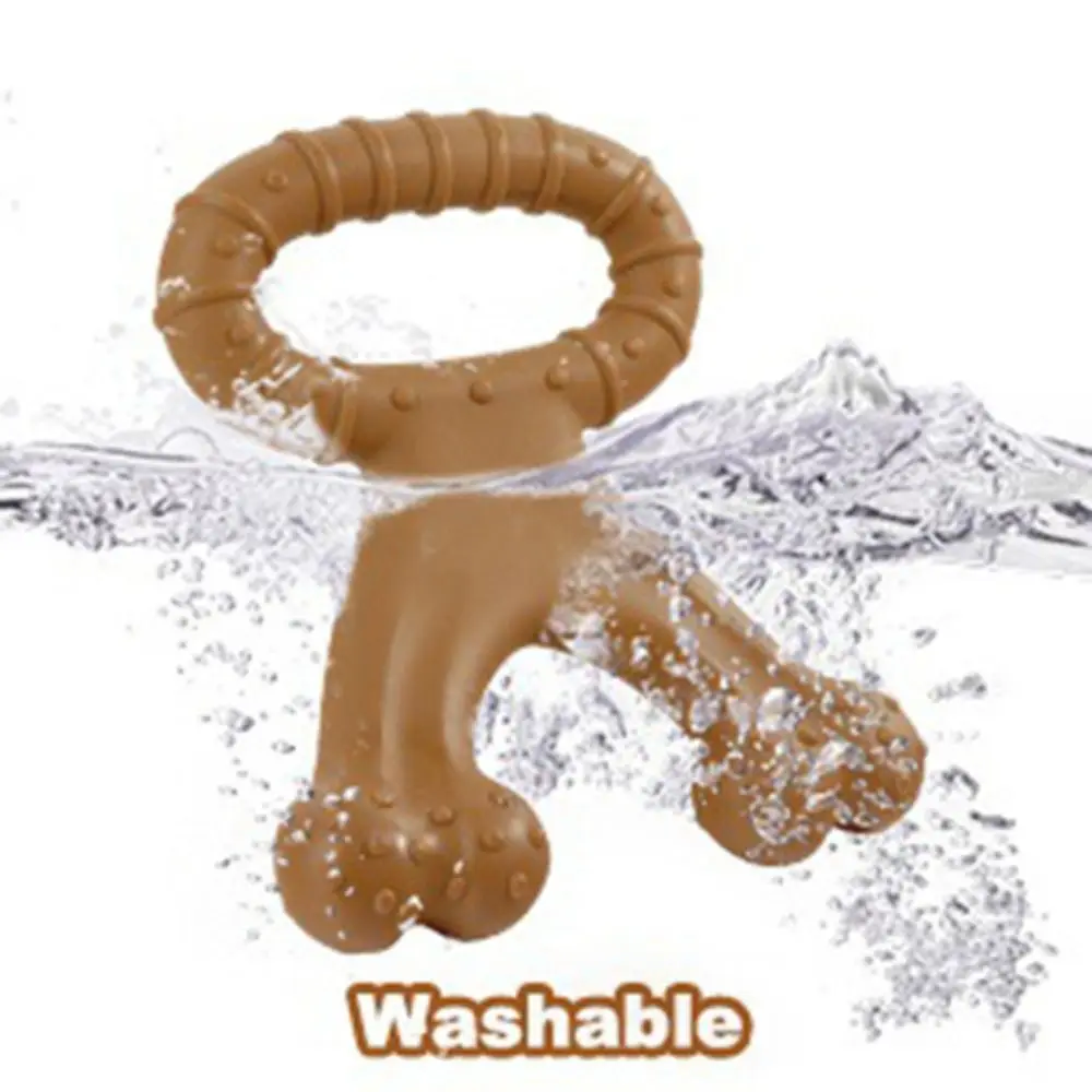 

Masticate Creative Dog Chew Stick Bite Resistant Durable Puppy Molar Toys Portable Bone Shape Nylon Dog Bone Teeth Cleaning