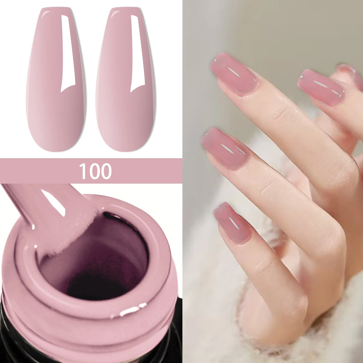 6 Piece Glitter Reflective Nail Polish Set, semi permanent  suitable for manicures, alcohol free, suitable for everyday DIY use.