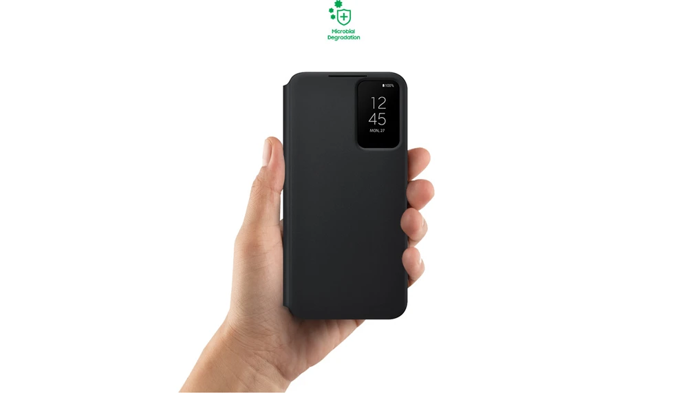 Original for Samsung Galaxy S22 Ultra Mirror Smart View Flip Cover Case S22+/S22 Plus 5G Phone S-View LED Cases