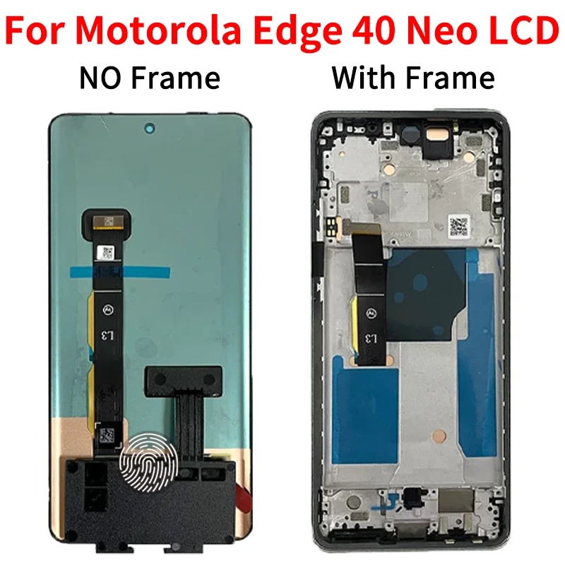 Wyświetlacz do Edge50 Neo XT2409-1, wyświetlacz LCD z ekranem dotykowym do Motorola Edge30 Neo XT2245-1, ekran dotykowy do Moto Edge40 Neo XT2307-1. — zdjęcie produktu 5