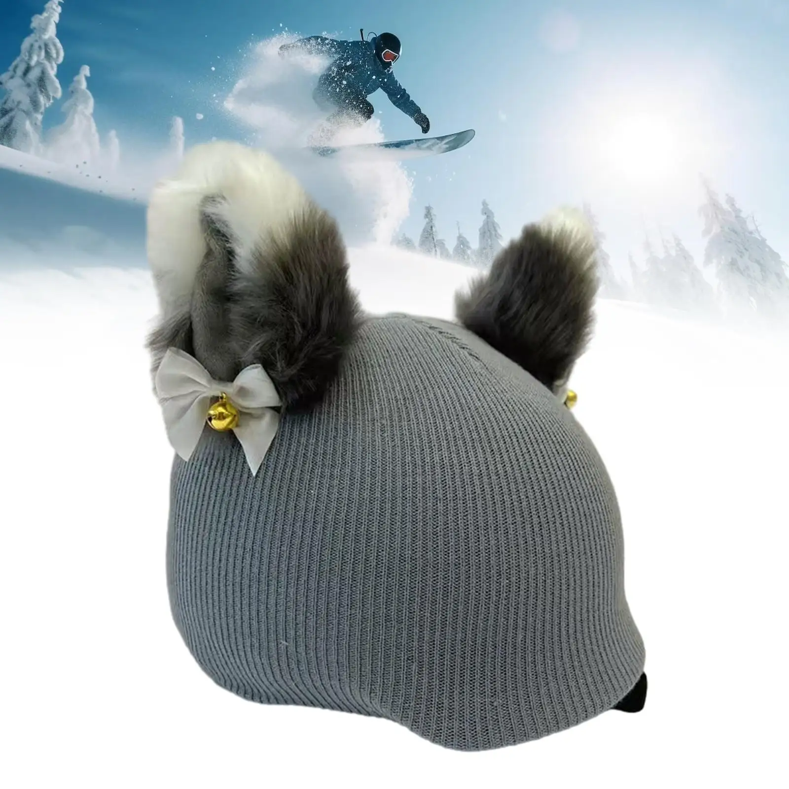 Snow Ski Helmet Cover Protector Winter Sports Elastic Helmets Accessories Windproof Creative Snowboard Helmets