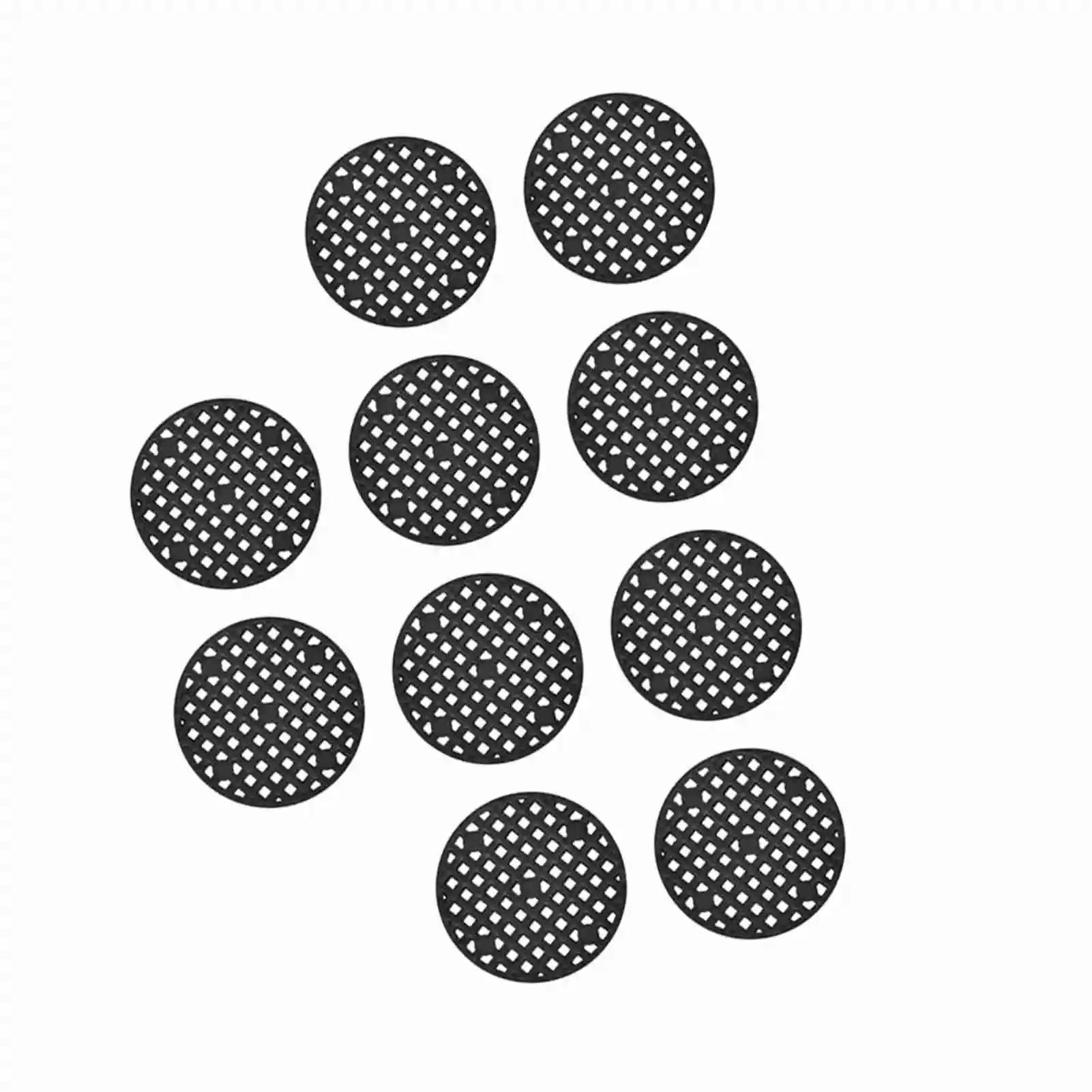 10Pcs Flower Pot Hole Mesh Pad Flower Pot Bottom Round Mesh Gasket Plant Potting Bonsai Bottom Grid Mat Flower Pot Pad 4.5cm Dia
