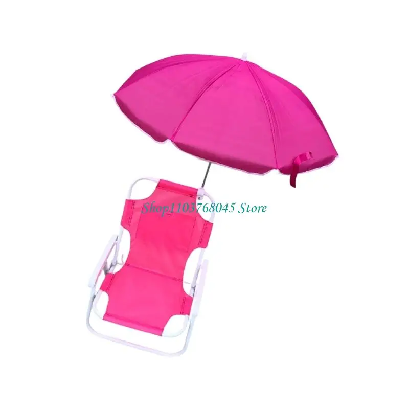 R53F كرسي أطفال خفيف الوزن للاستخدام الخارجي قابل للإزالة، إطار معدني قابل للطي #4