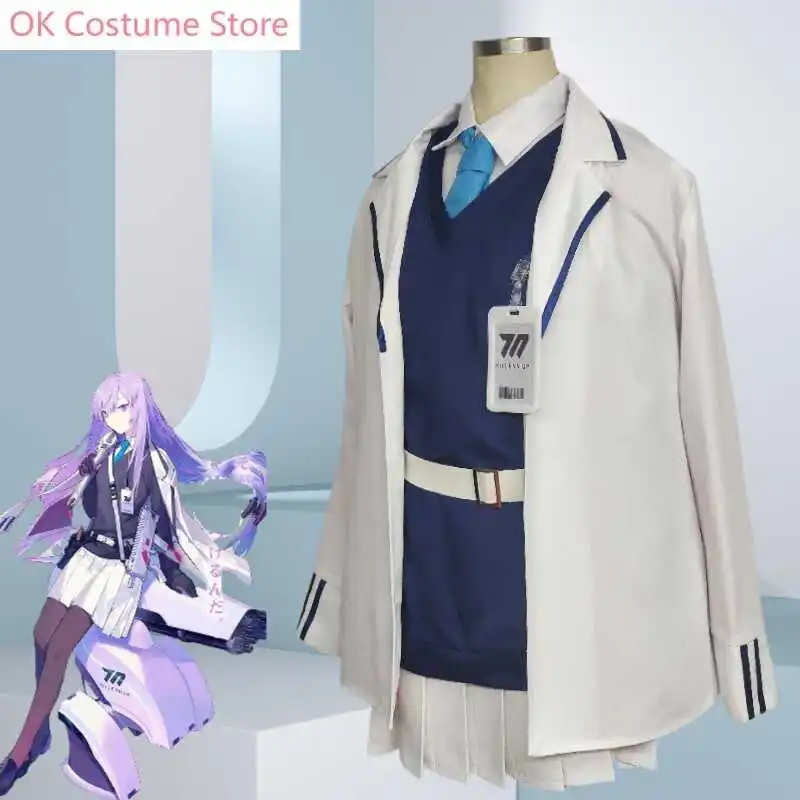 Blue Archive Shiraishi Utaha Cosplay Costume Cos Game Anime Party Uniform Hallowen Play Role Clothes Clothing