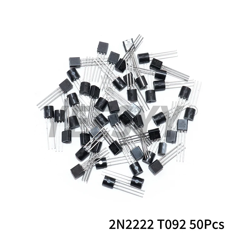 50PCS 100PCS Transistor Kit 2N2222 TO92 NPN 30v 800MA Transistors Electronic kit