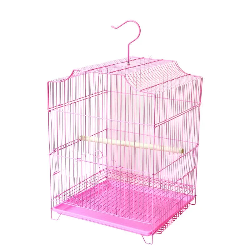 

Bird cage versatility bold encryption wrought iron bird starling thrush text bird cage metal parrot cage