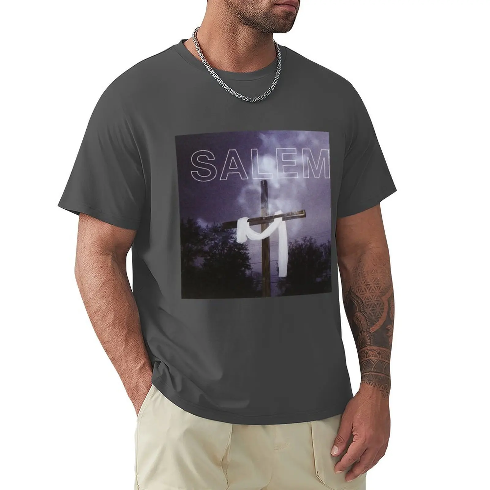 Salem - King Night T-Shirt T-Shirt vintage clothes shirts graphic tees blanks men workout shirt