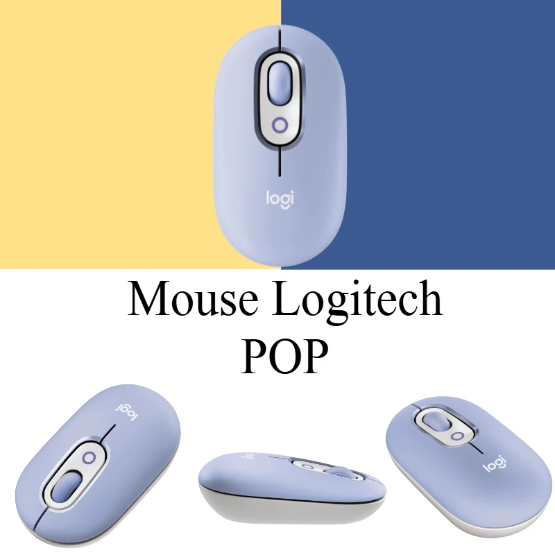 LogitechPOPwide Rubber Rollers Not Only Roll Smoothly, But Also Quietly and Quietly, Bringing A Comfortable Operating Experience