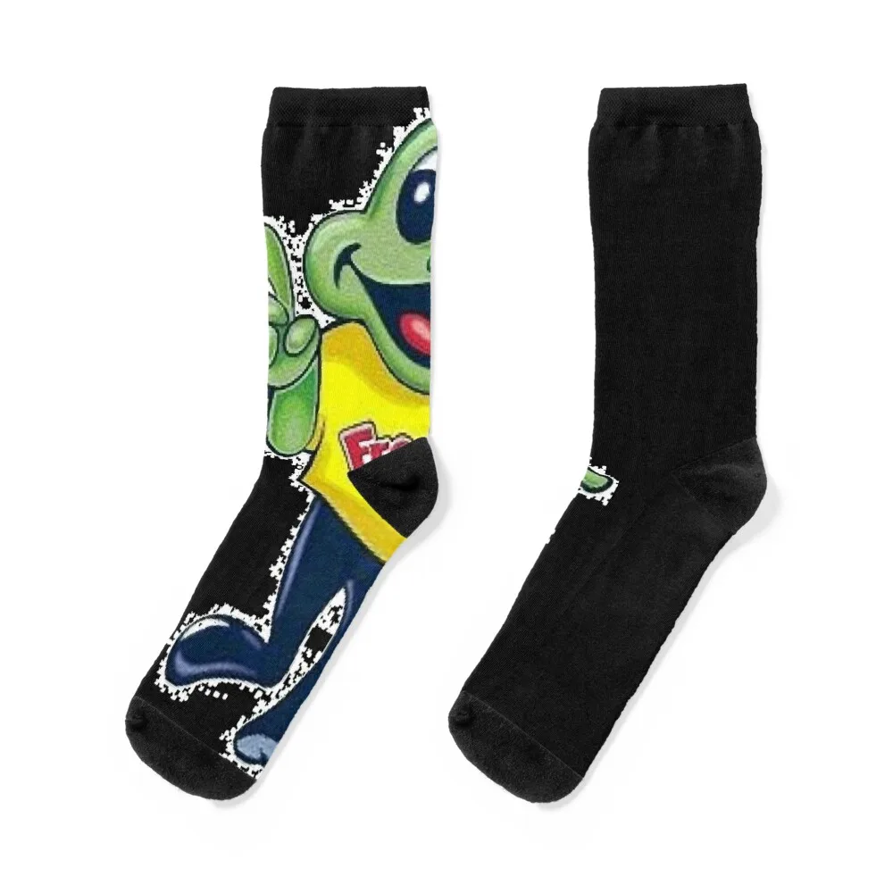 

Freddo Frog Old Logo Classic Socks Climbing crazy snow basketball Men's Socks Women's