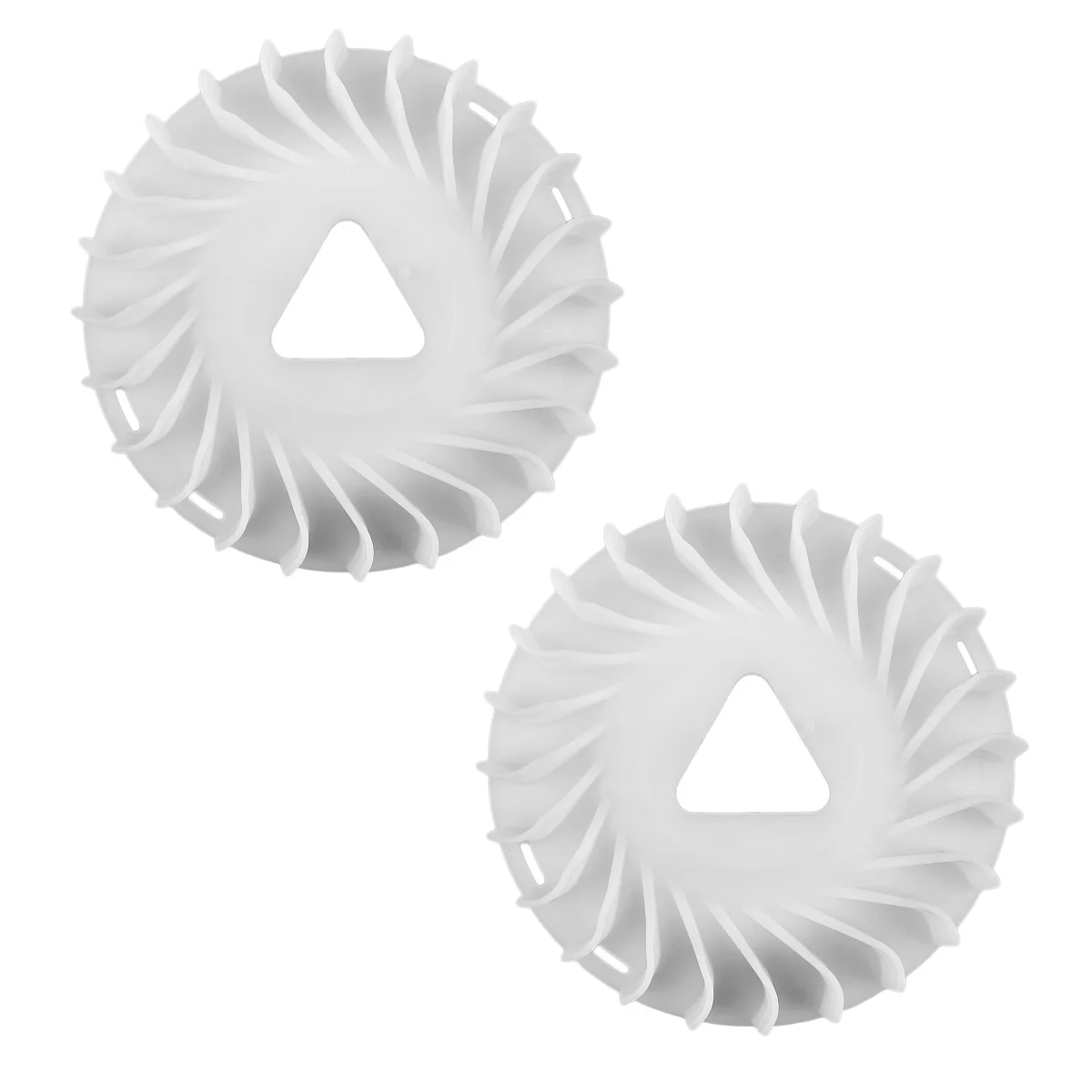 2X Flywheel Cooling Fan For Honda GX390 GX340 GX390 340 11HP 13HP Lawn Mower Engine Parts Grass Trimmer Grass Cutter Machine