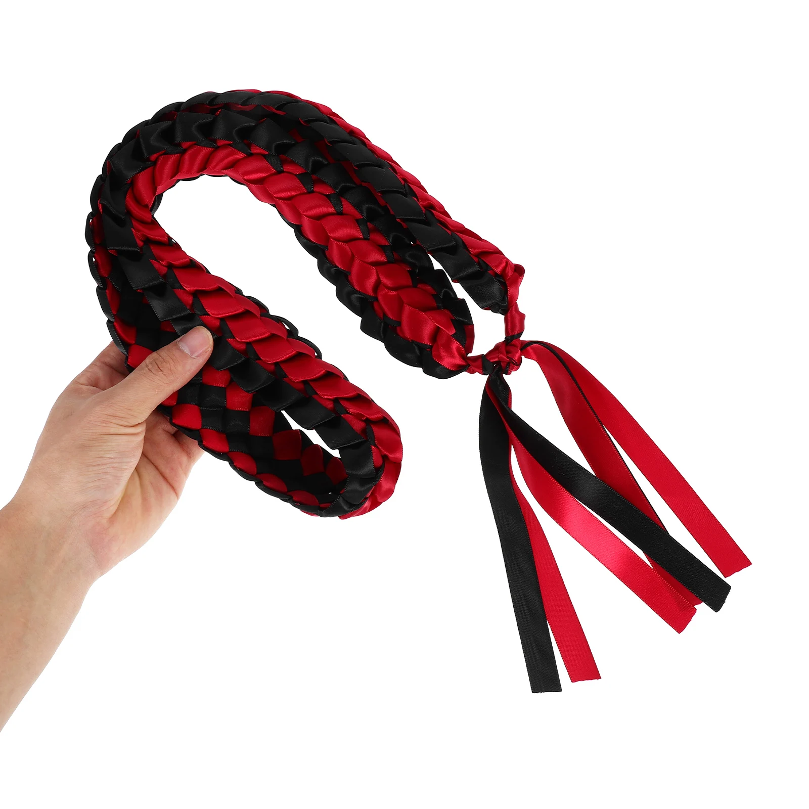 شريط التخرج ليس منسوج يدويًا من البوليستر المضفر إكليل الرقبة لملحقات حفلات التخرج في المدرسة الثانوية #1