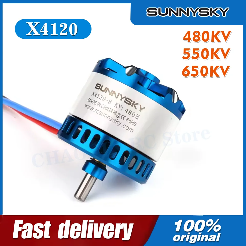 

SunnySky X4120 480KV 550KV 650KV высокоэффективный бесщеточный двигатель для 3D Stunt Drone