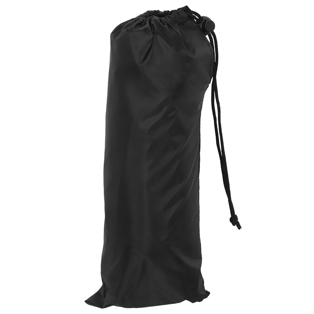 Durable Polyester Lawn Mower Cover Black Waterproof Push Mower Cover UV Protection Universal lawn mower storage cover