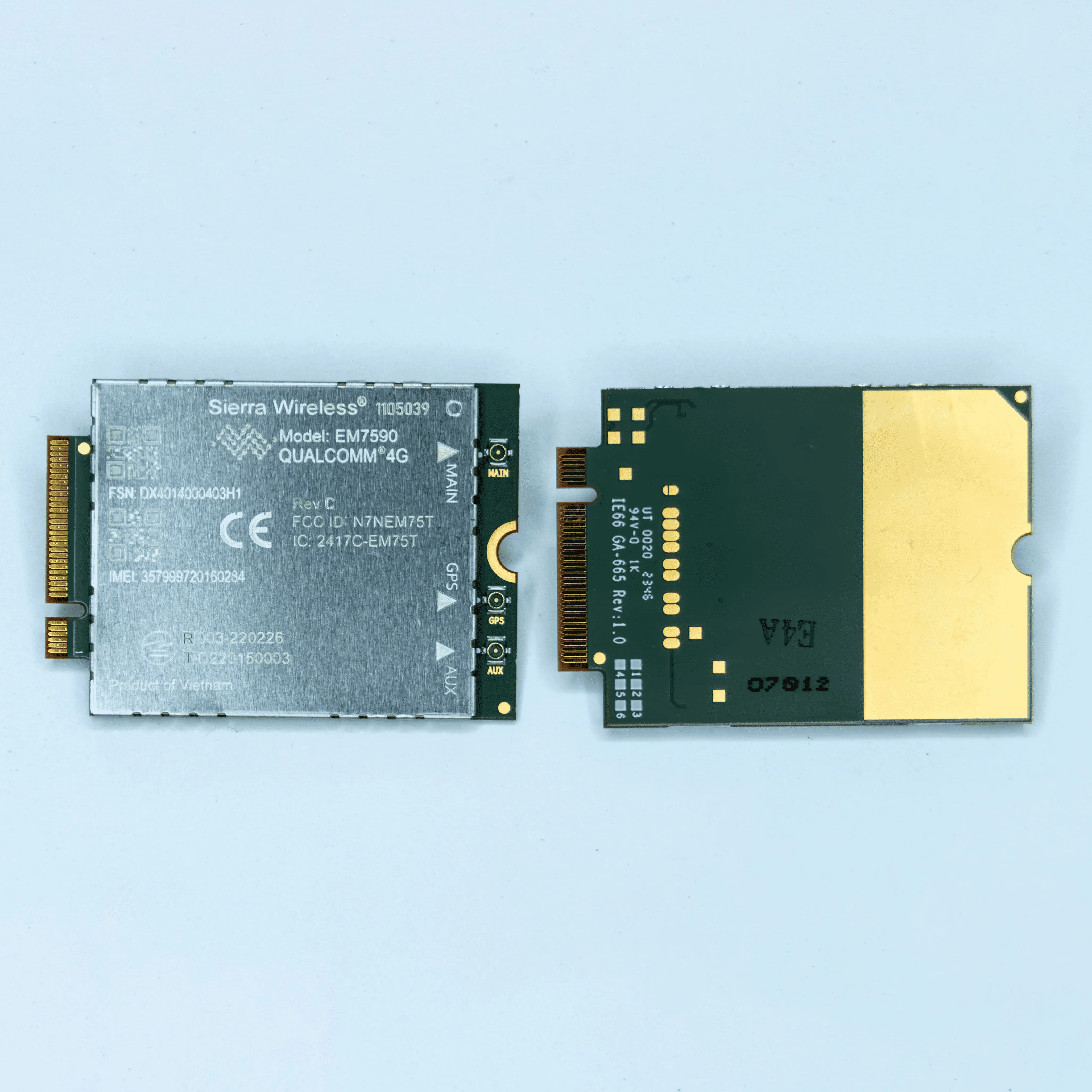 LTE-Advanced High-speed Module Original 4G LTE Module CAT13 EM7590 M2M Module Supports 27 Worldwide LTE Bands