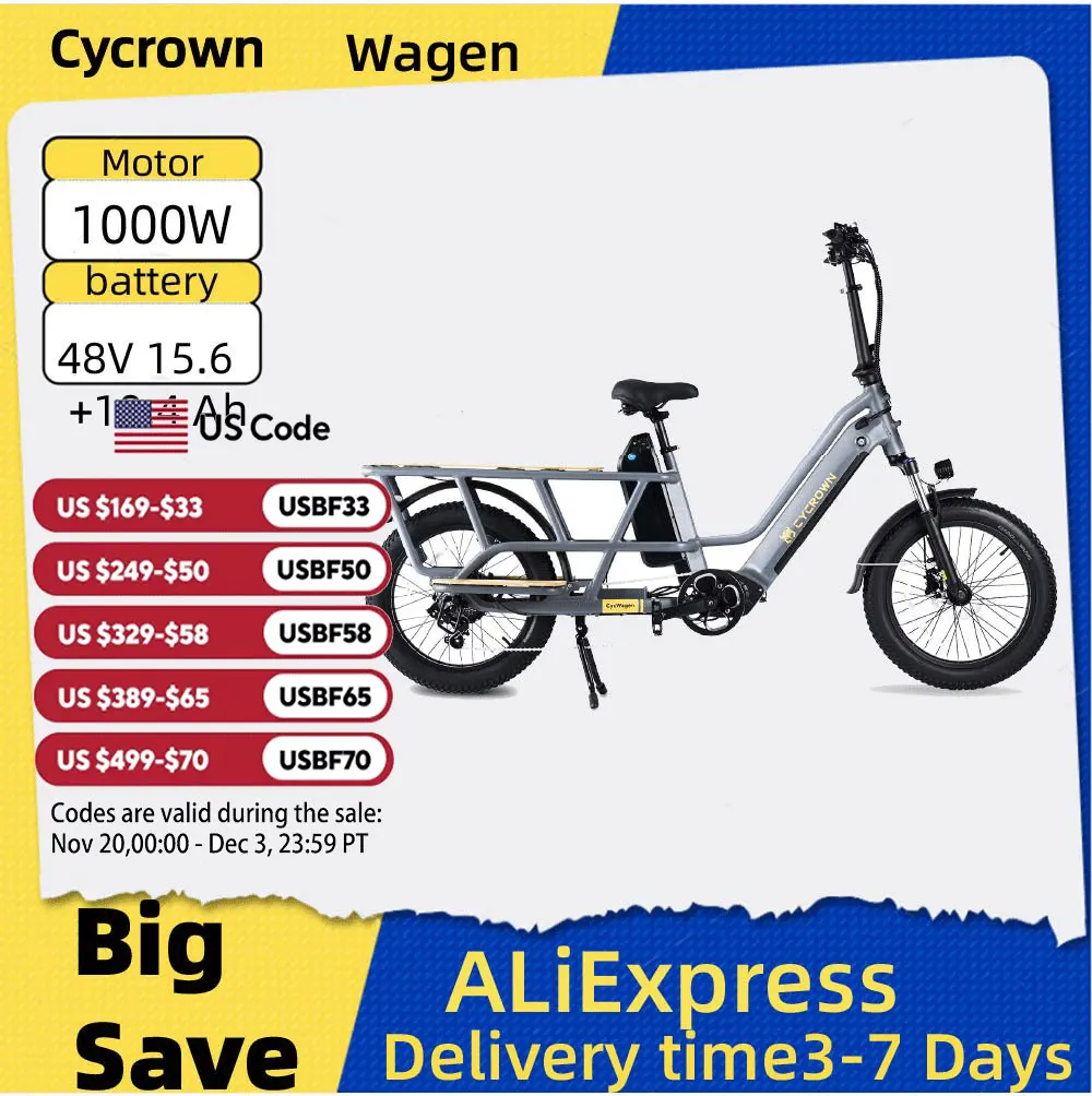 

Lacros Pinecone adult E-bike，500W city ebike，48V12.8AH ebike，20 Fat Tire E-Mountain bike