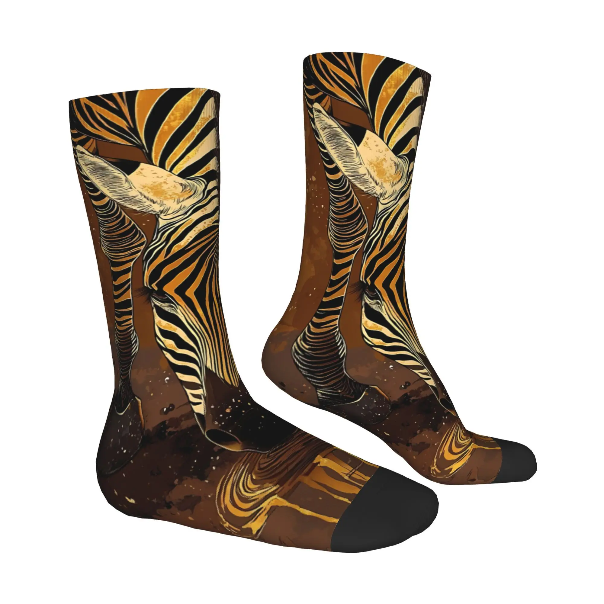 Zebra  Socks Male Mens Women Spring Stockings Polyester
