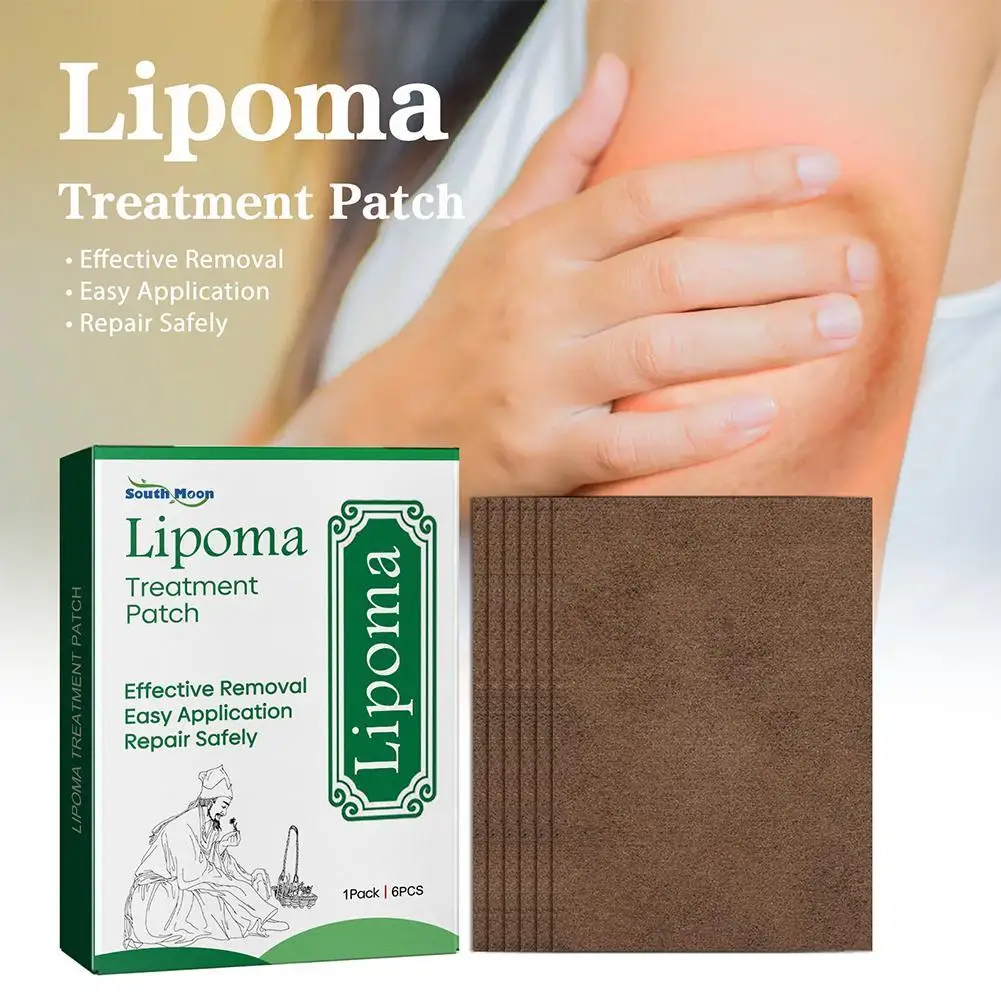 Lipoma Removal Patches Medical Plaster Fat Lump Nodular Discomfort Treatment Chest Neck Lymph Detoxs Sticker 6pcs