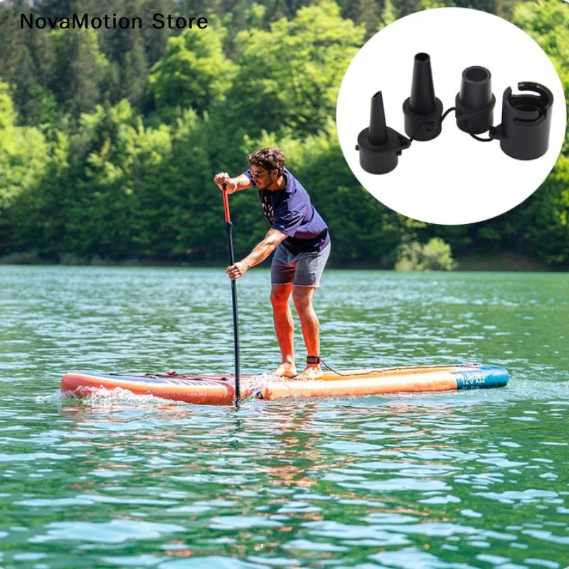 1Set Sup Pump Nozzles Air Kite Valve Adapter Paddle Inflatable Boat Adapter Standard Schrader Paddleboard Nozzle Pump Converter