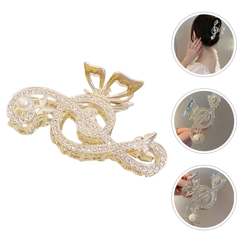 

Music Note Clip Claw Clip For Thick Thin Hair Jaw Clips Styling Tool Hair Accessories Barrettes Decorative