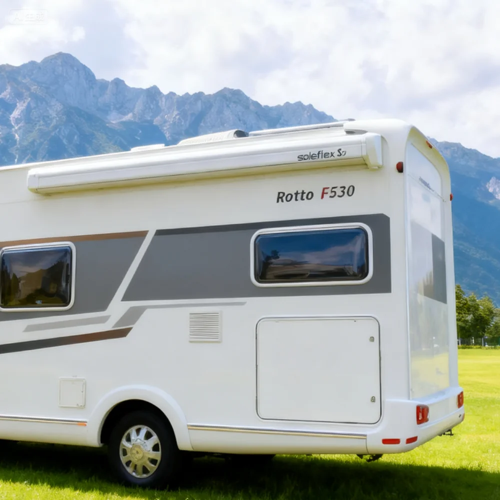 

Sturdy Soleflex Class B Camper Van Awning For Off-Road RV Motorhome And Caravan High Quality Exterior Accessories Caravan Awning