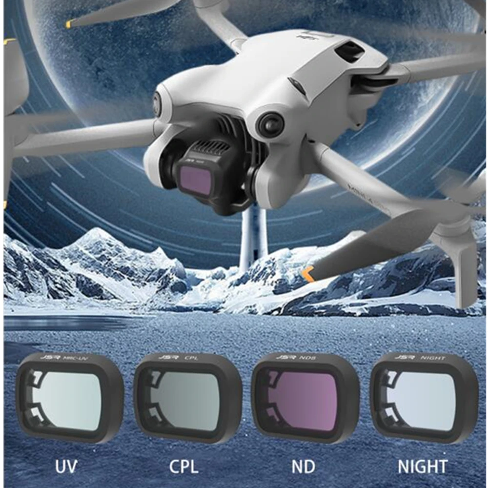 Glass UV CPL Star Night Lens Filter Protector Cap for DJI Mini 4 Pro Mini4 Mini4Pro Drone Camera